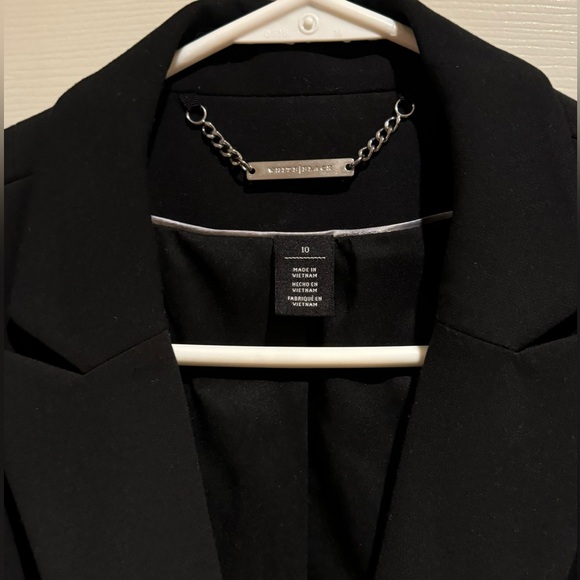 WHBM Double Breasted Blazer in black - Picture 4 of 5